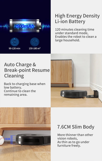 Robot Vacuum Cleaner ABIR X6