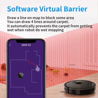 Robot Vacuum Cleaner ABIR X6