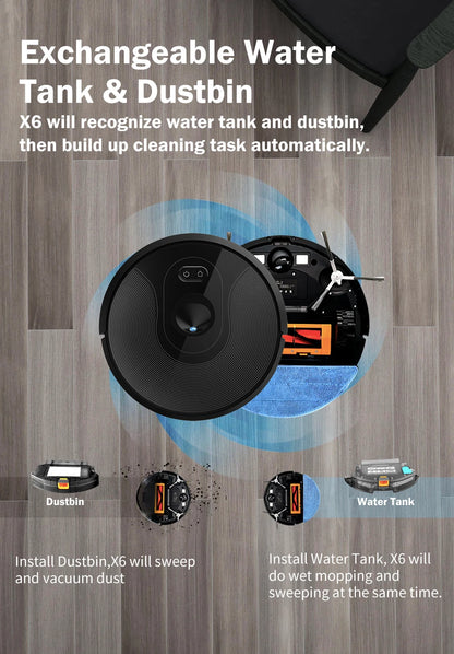 Robot Vacuum Cleaner ABIR X6