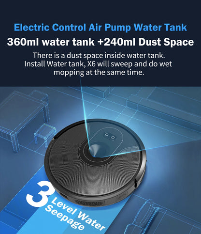 Robot Vacuum Cleaner ABIR X6