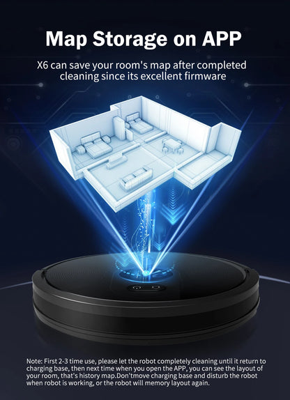 Robot Vacuum Cleaner ABIR X6