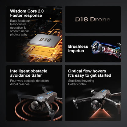 Lenovo D18 Drone 8K GPS