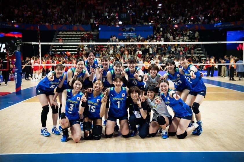 The earthquake came early, Japan defeated the world's number one volleyball team at VNL 2024 2